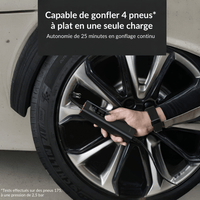 Gonfleur pneu filaire 12 V puissant