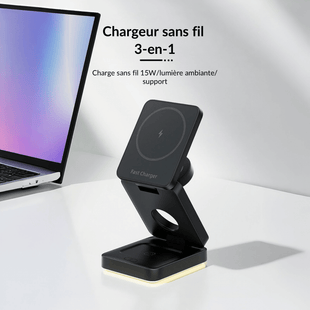 MagSafe magnetic wireless charger 15W / Qi2 25W for iPhone 12‑16 