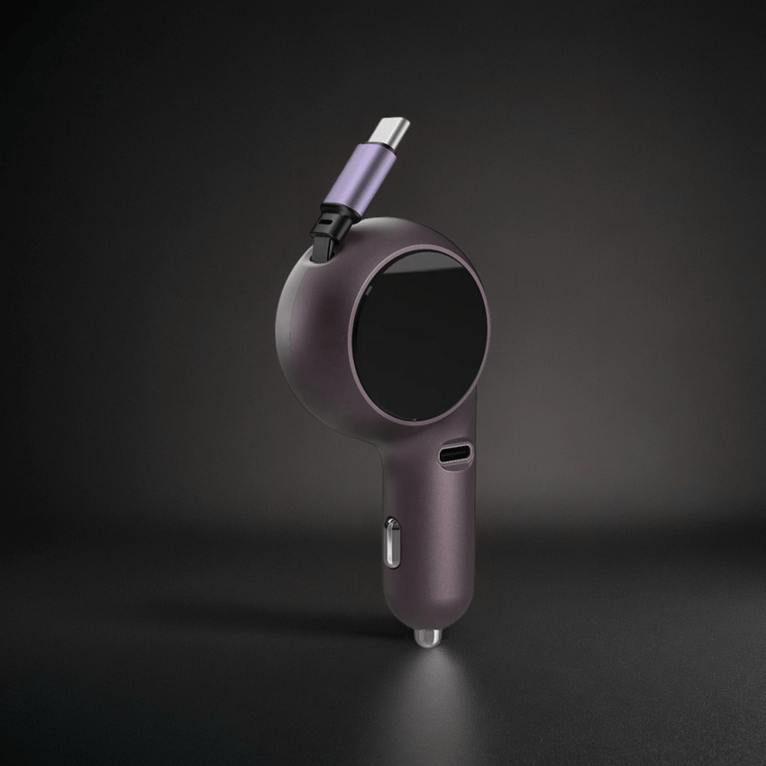 60W dual‑port car charger