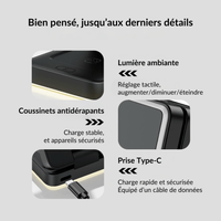 MagSafe magnetic wireless charger 15W / Qi2 25W for iPhone 12‑16 